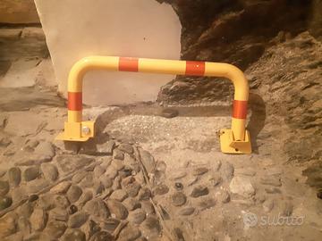 Sbarra auto posteggio pieghevole con blocco 820 mm