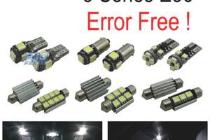 KIT 16 LAMPADE LED INTERNE BMW SERIE 3 E36 SEDAN C