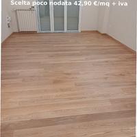 Parquet Maxiplancia Rovere poco nodato