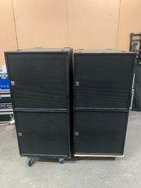 4 Subwoofer passivi Martin Rcf