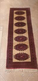 Pregiata Passatoia Bukhara - Annodata a mano 