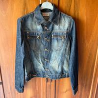 Giacca in Denim Jeans Made in Italy Miami Vice