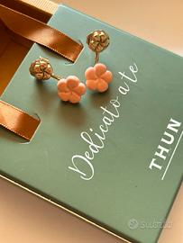 Orecchini fiore THUN originali - Nuovi con scatola