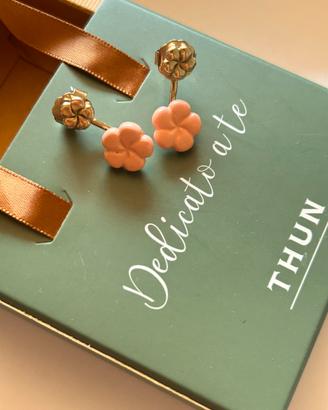 Orecchini fiore THUN originali - Nuovi con scatola