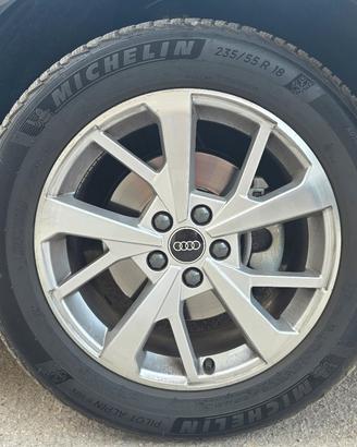 Cerchi in lega Audi 18" + Gomme Michelin 