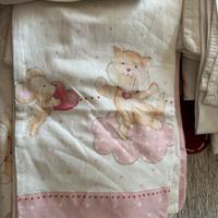 Lenzuola set lettino con le sbarre