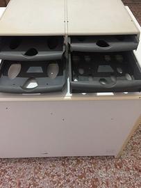 Cassettiera portadocumenti d'ufficio