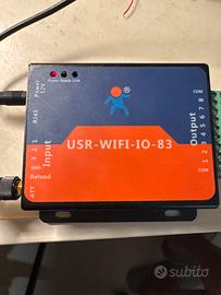 Rele 8 canali wifi e lan USR-WIFI-IO-83