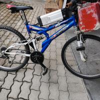 bici mountain bike, trasformata ebike