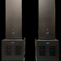 Impianto PA Mackie  SWA1801z  SR1522z