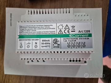 Comelit alimentatore art.1209 