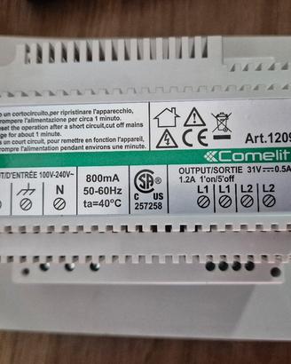 Comelit alimentatore art.1209 