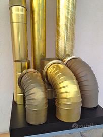 Tubi in ottone  diametro 13 cm