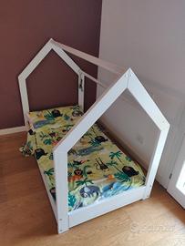 Due Letti a casetta per bambini