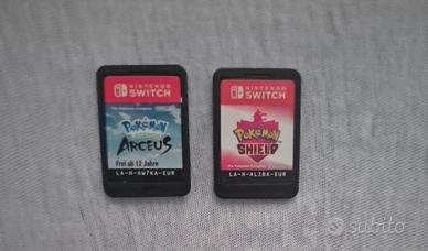 Pokemon scudo e pokemon Arcesus