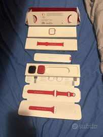 Apple watch serie 7 edizione limitata rossa