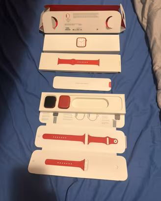 Apple watch serie 7 edizione limitata rossa