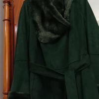 Giaccone in ecopelle Verde Liu.jo