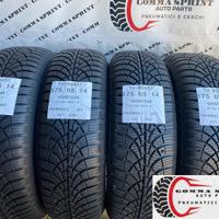 4 pneumatici 175/65 r14 goodyear invern seminuove