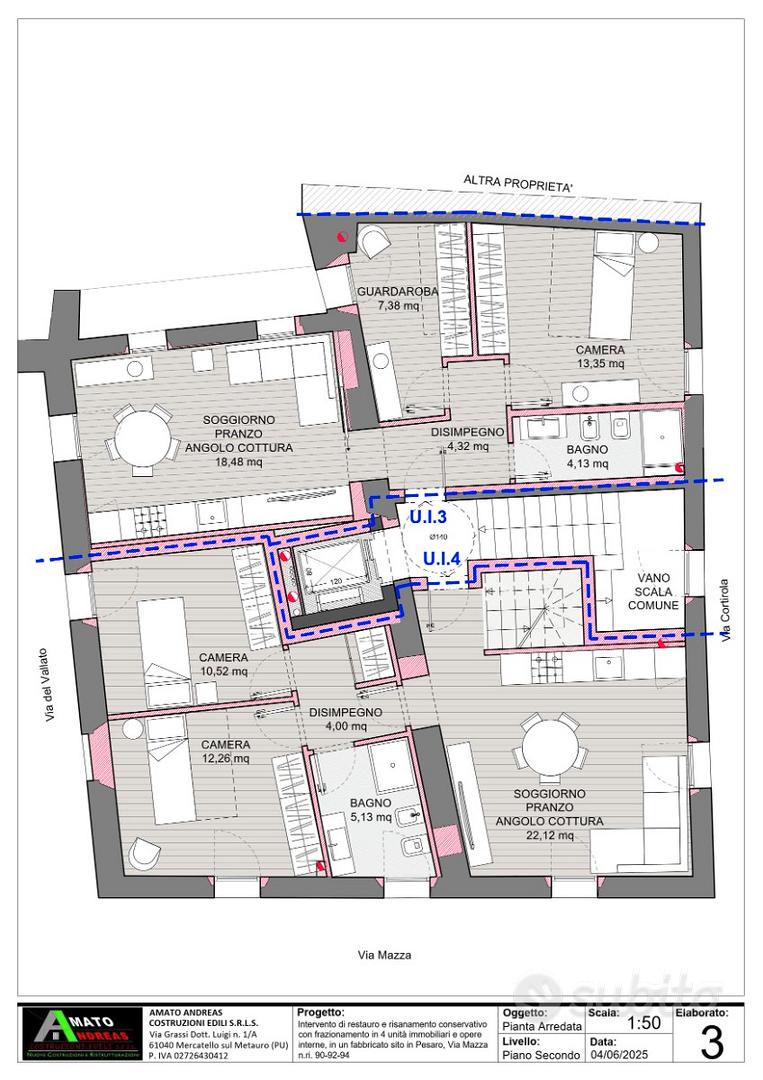 Apartment in Pesaro, Centro storico, Pantano - Vista 6