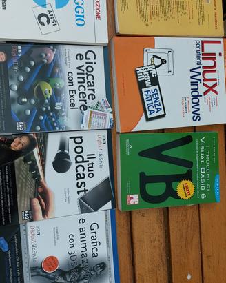 libri di informatica vari 