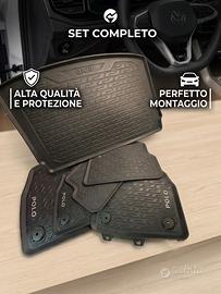 Tappetini in Gomma Originali VW Polo + Vasca Baule