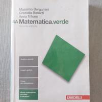 Matematica verde 4A+4B ISBN 9788808831538