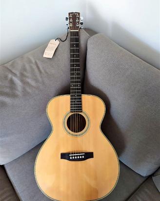 Chitarra Acustica Liuteria Manne AS 2006 custodia