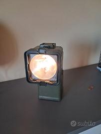 Torcia faro ricaricabile emergenza, made in Italy.