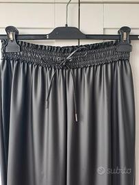 pantaloni neri ecopelle tezenis tg S 