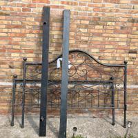 Testata letto ferro battuto