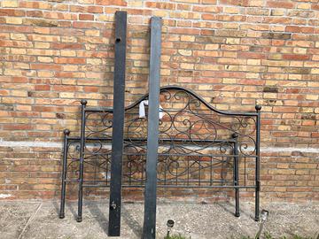 Testata letto ferro battuto