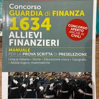 Libro concorso Guardia di Finanza allievi finanzie
