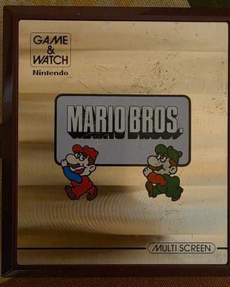 Game & Watch Mario Bros. della Nintendo. Originale