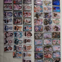 Collezione carte goddess story waifu barefoot