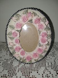 Cornice portafoto con motivo floreale