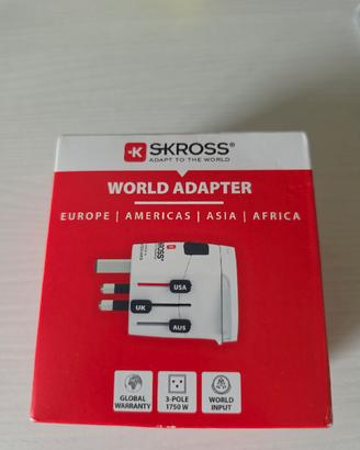 Adattatore Universale da Viaggio SKROSS- SIGILLATO