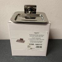 Portasapone inox