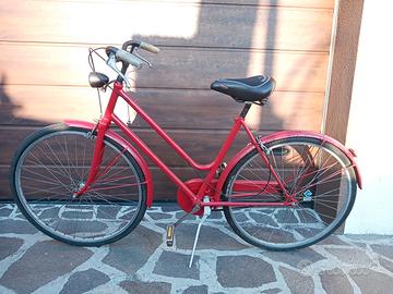 bicicletta donna ruote 26 degli anni 60