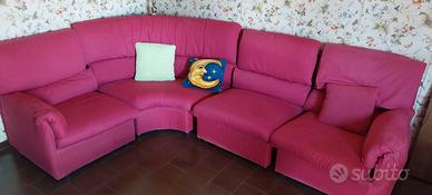 DIVANO COMPONIBILE COL.FUCSIA