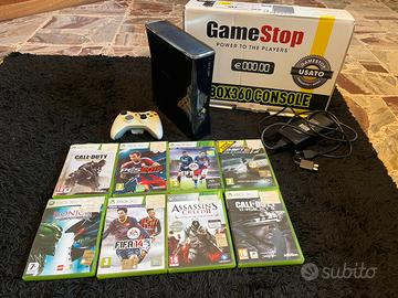 Xbox 360 (trattabile!) 250 gb +giochi+controller