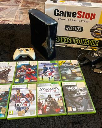 Xbox 360 (trattabile!) 250 gb +giochi+controller