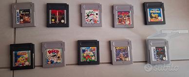 raccolta giochi videogame  nintendo gameboy anni90