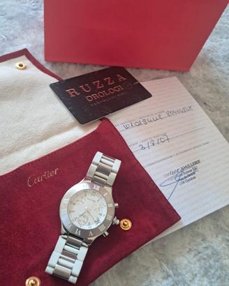 Cartier Chonograph mm 