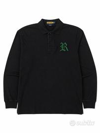 Polo maniche lunghe Ralph Lauren rugby "Ghotic R"
