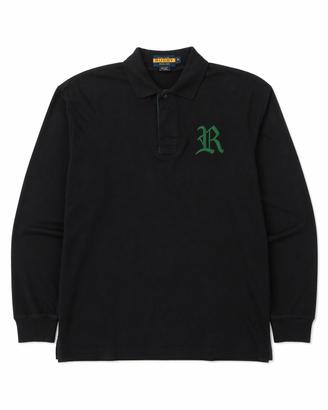 Polo maniche lunghe Ralph Lauren rugby "Ghotic R"
