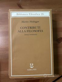 contributi alla filosofia (martin heidegger)