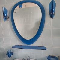 Lampadario applique arredo bagno designer Fontana