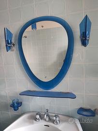 Lampadario applique arredo bagno designer Fontana