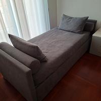 Letto flou singolo